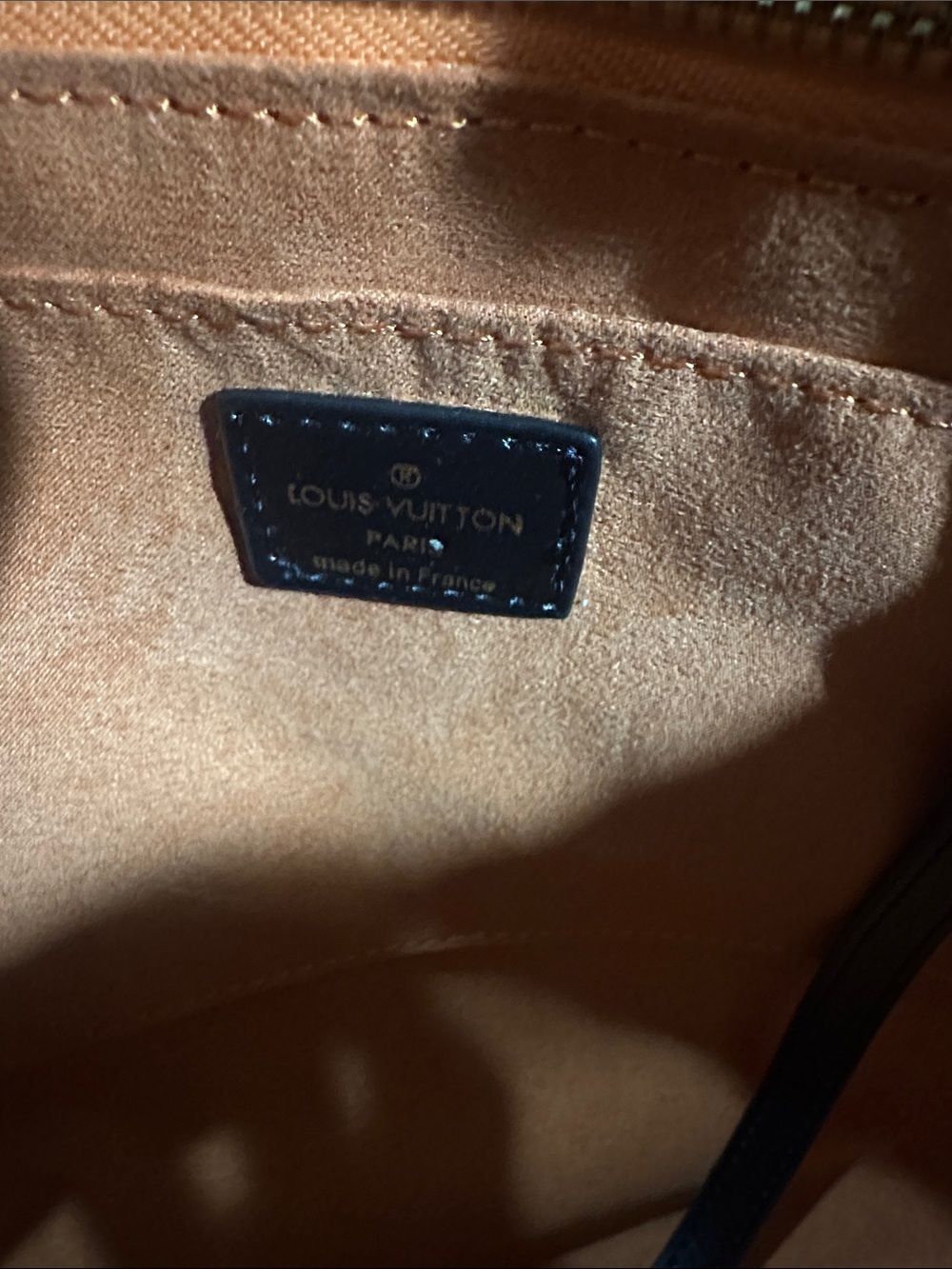 LV Black Go Tote with Gold Hardware & H Navy belt bundle (or better offer) - Picture 8 of 11